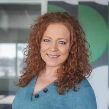 Color headshot of Danielle Templeton, creative manager at Acquia